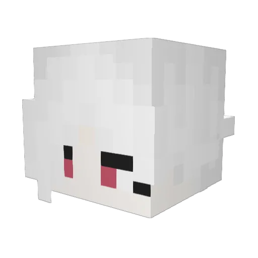 klikdig_er Minecraft avatar head, 3D render