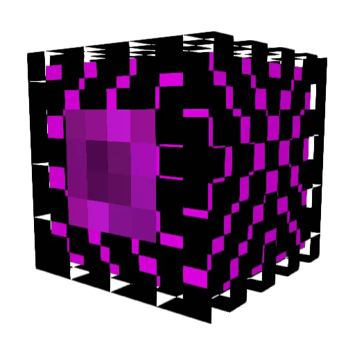 klinorah Minecraft avatar head, 3D render