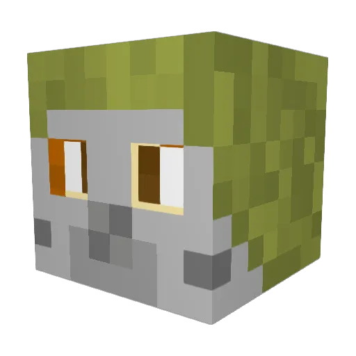 kliste_cz Minecraft avatar head, 3D render
