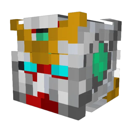 klkl7225 Minecraft avatar head, 3D render
