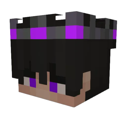 kllrbee Minecraft avatar head, 3D render