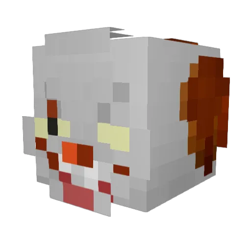 klmmypower Minecraft avatar head, 3D render