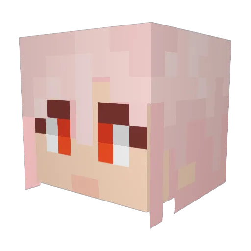 klngdom423 Minecraft avatar head, 3D render