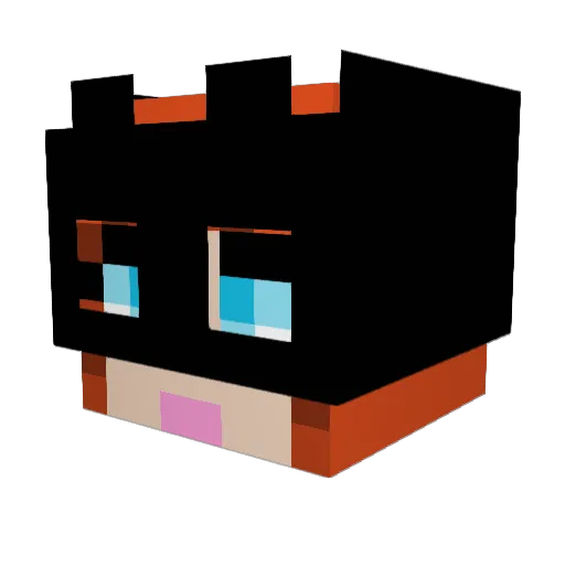 klopmann36 Minecraft avatar head, 3D render