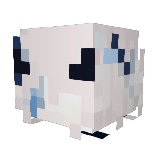 klyraz_ Minecraft avatar head, 3D render