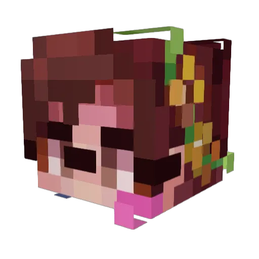 kmacho016 Minecraft avatar head, 3D render