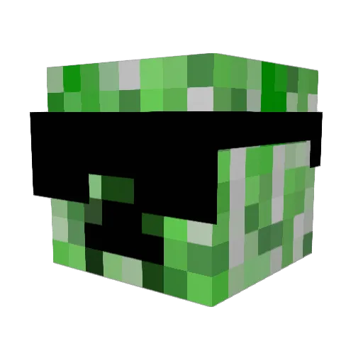 kman4441 Minecraft avatar head, 3D render