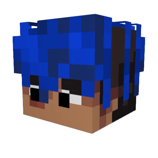 kmarci9998 Minecraft avatar head, 3D render