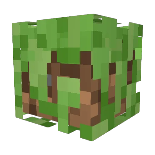 kmartens Minecraft avatar head, 3D render