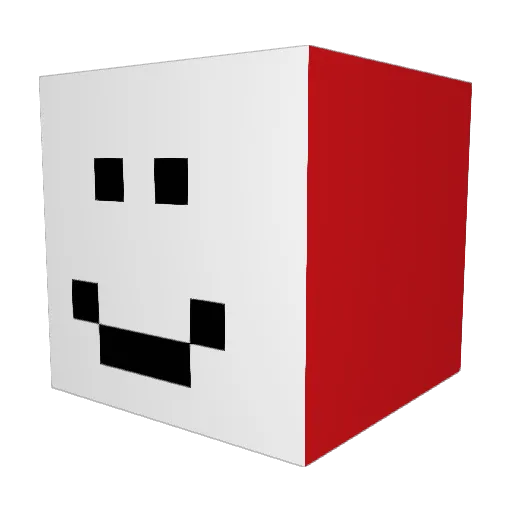 kmb4short Minecraft avatar head, 3D render