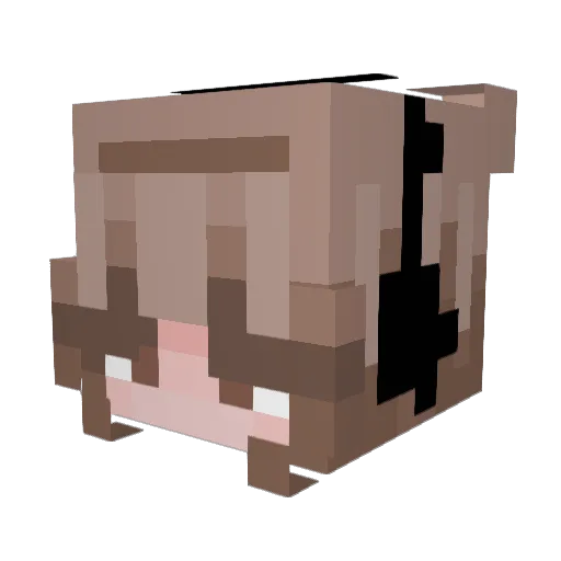 kmckeex Minecraft avatar head, 3D render