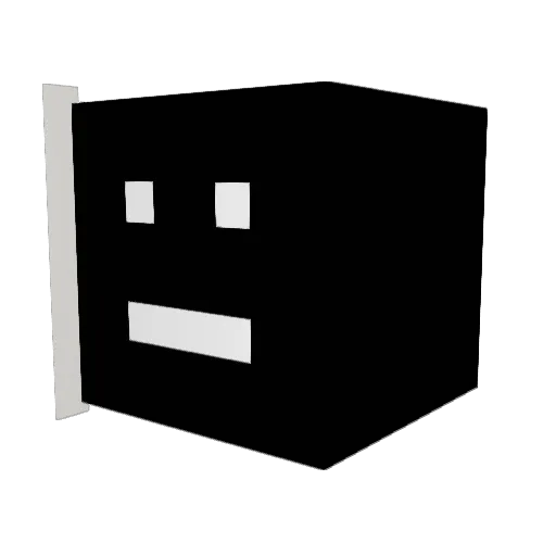 kmd501 Minecraft avatar head, 3D render
