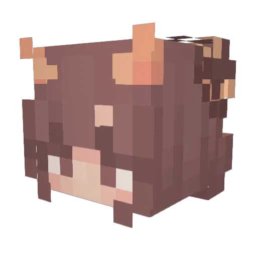 kmf_2011 Minecraft avatar head, 3D render
