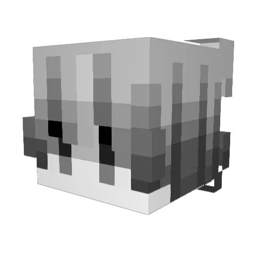 kmkl99 Minecraft avatar head, 3D render