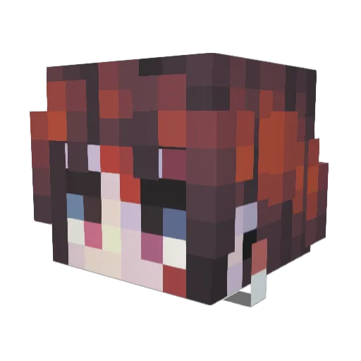 kmmzzz7976 Minecraft avatar head, 3D render