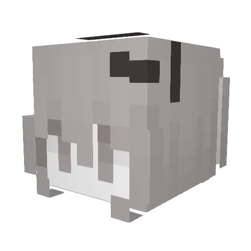 kmnah Minecraft avatar head, 3D render