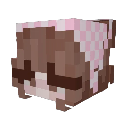 kmochhi Minecraft avatar head, 3D render