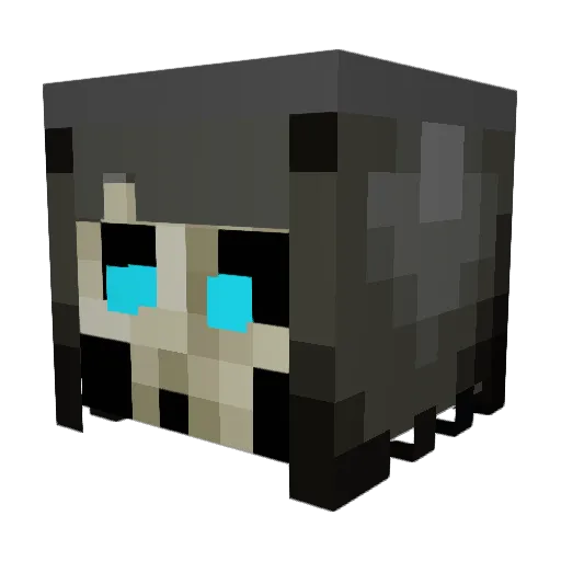 kmp1006 Minecraft avatar head, 3D render