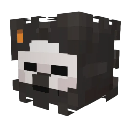 knawt Minecraft avatar head, 3D render
