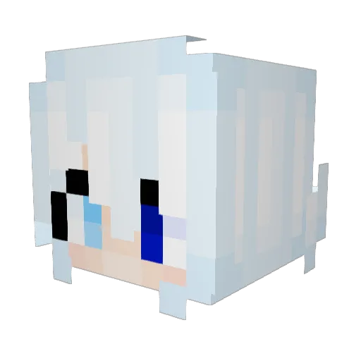 knd_dubs_toast Minecraft avatar head, 3D render