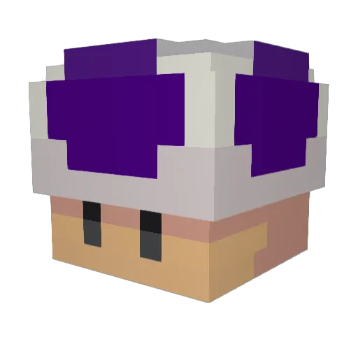knepnut Minecraft avatar head, 3D render