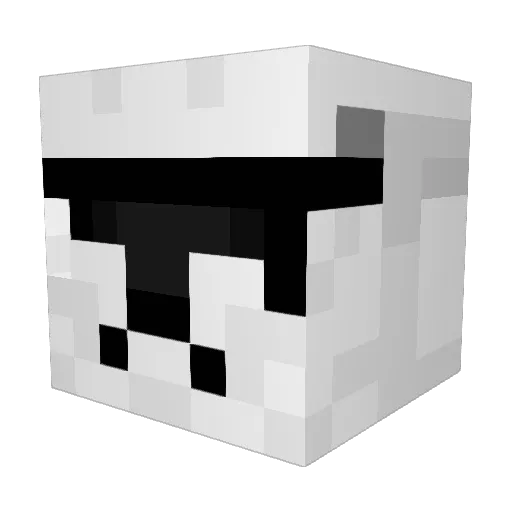 knex96 Minecraft avatar head, 3D render
