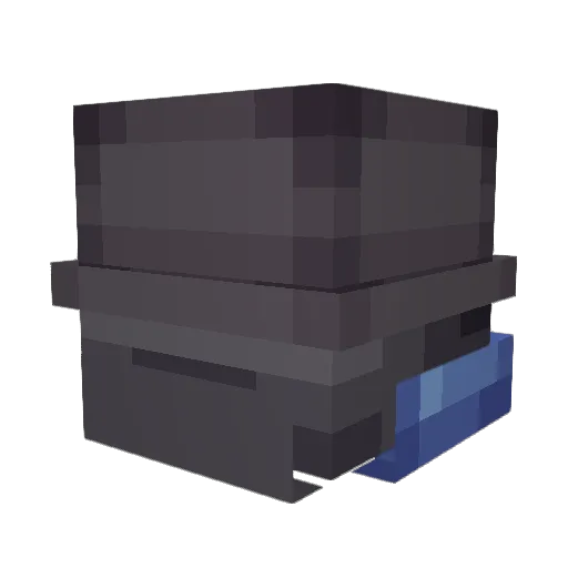 knight1angel Minecraft avatar head, 3D render