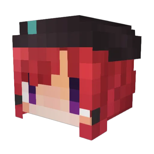 knight_1220 Minecraft avatar head, 3D render
