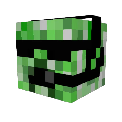knight_2014 Minecraft avatar head, 3D render
