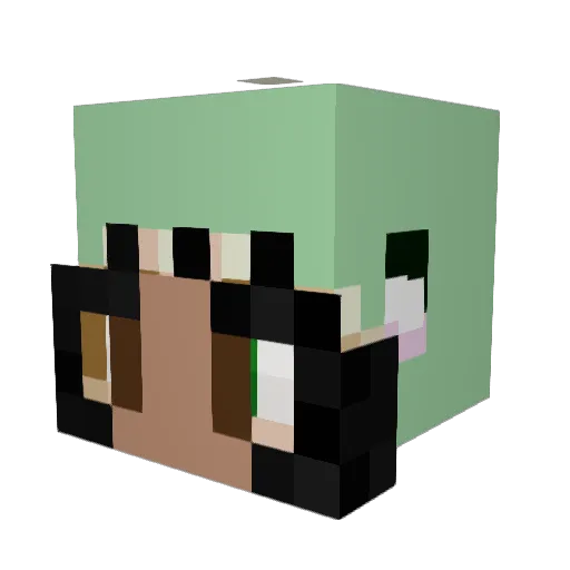 knight_Jay Minecraft avatar head, 3D render