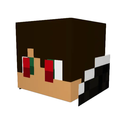 knightarmor22 Minecraft avatar head, 3D render