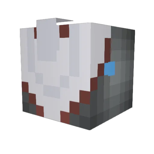 knightech7001 Minecraft avatar head, 3D render