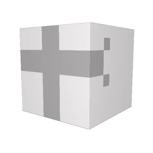 knightoffireblue Minecraft avatar head, 3D render