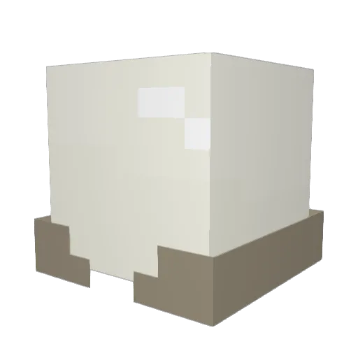 knightseeeee Minecraft avatar head, 3D render