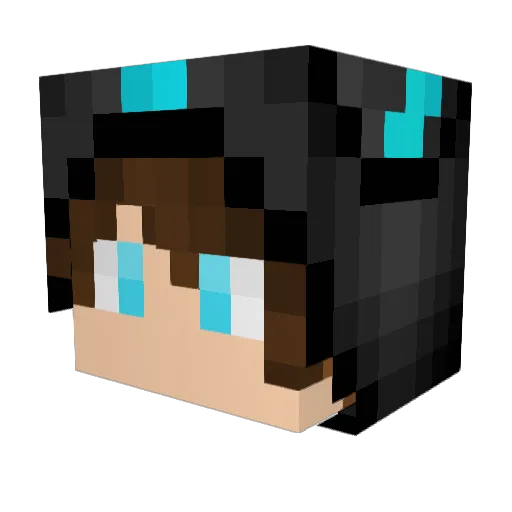 knightsteven4 Minecraft avatar head, 3D render