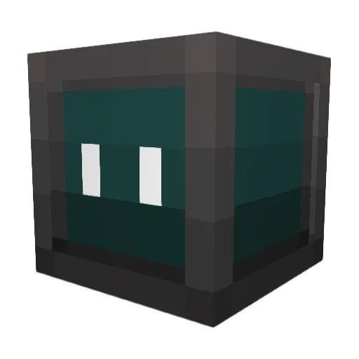 knine_9 Minecraft avatar head, 3D render