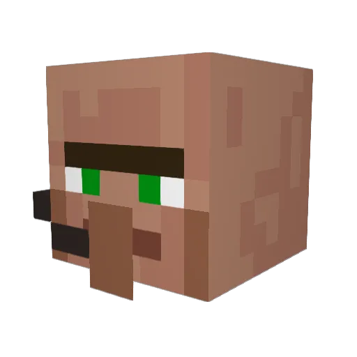knipper2000 Minecraft avatar head, 3D render
