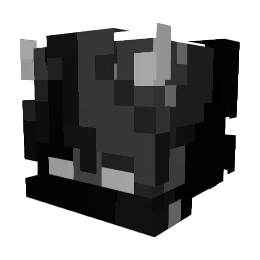 knki1 Minecraft avatar head, 3D render