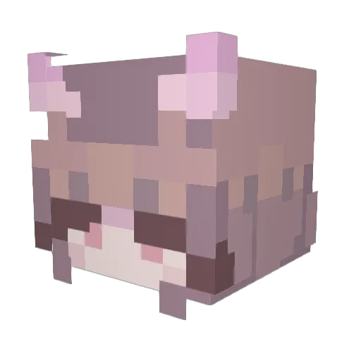 knoedel94 Minecraft avatar head, 3D render