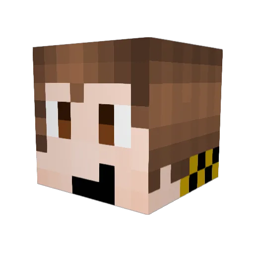 knoke5 Minecraft avatar head, 3D render