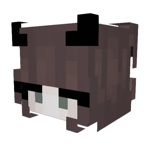 knopka012 Minecraft avatar head, 3D render