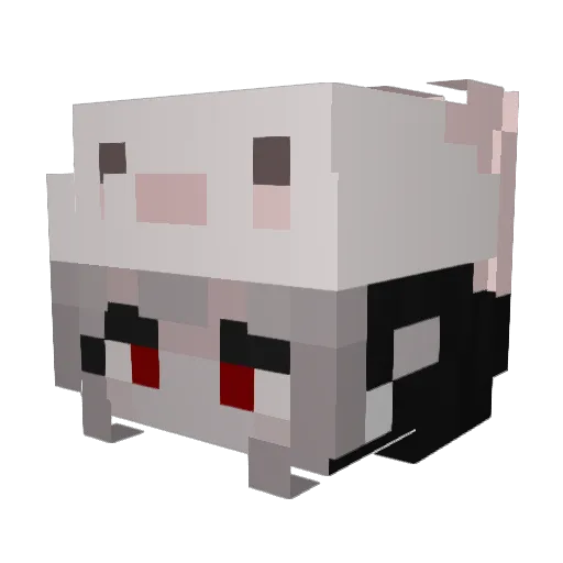 knotchewer Minecraft avatar head, 3D render