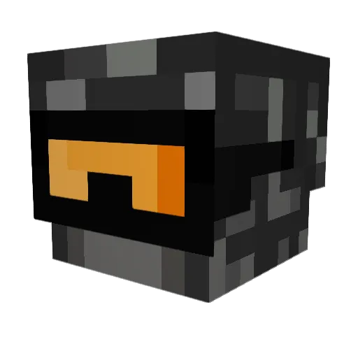knothead100 Minecraft avatar head, 3D render