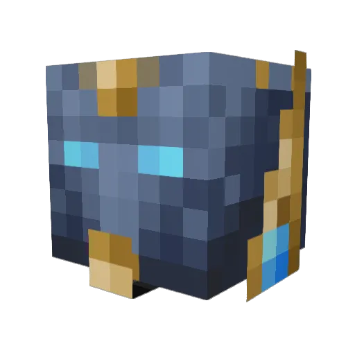 knouri Minecraft avatar head, 3D render