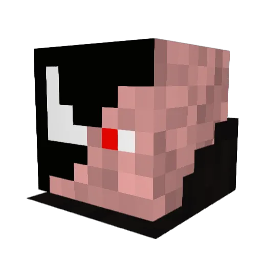 knowone123 Minecraft avatar head, 3D render