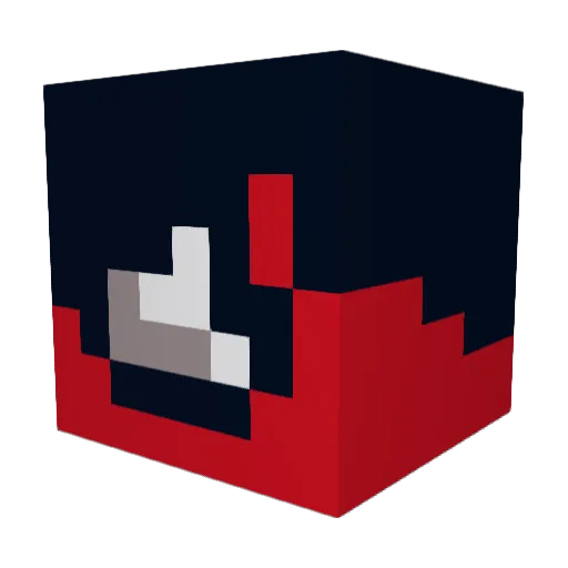 knulchi123123 Minecraft avatar head, 3D render