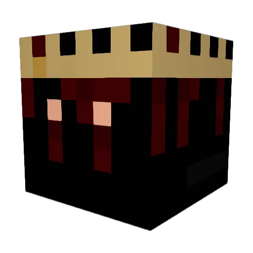 knyyd Minecraft avatar head, 3D render