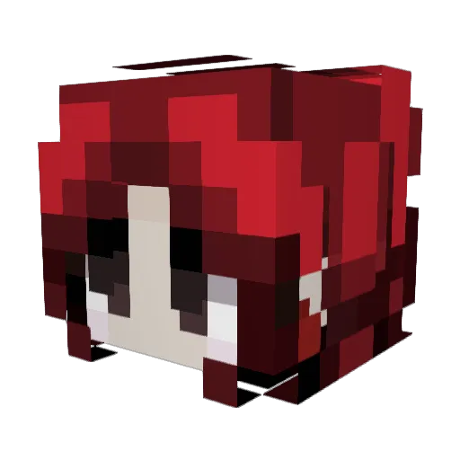 ko_ko_butter Minecraft avatar head, 3D render