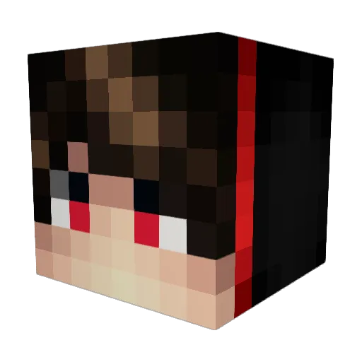 ko_run137 Minecraft avatar head, 3D render