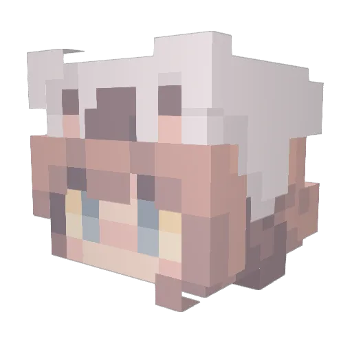 koala_prissie Minecraft avatar head, 3D render